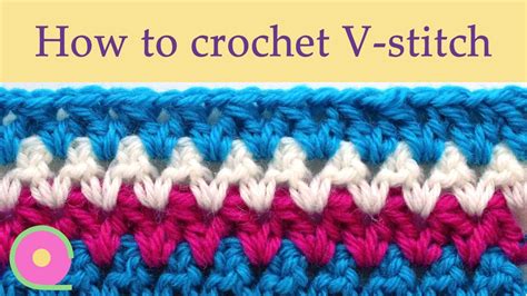 How to do v stitch in crochet