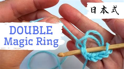 How to double crochet in a ring