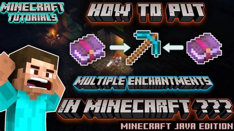 How to double enchant in minecraft