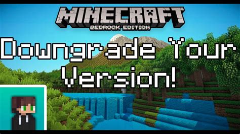 How to downgrade minecraft windows 10 beta.  Here is a guide to downgrade ...