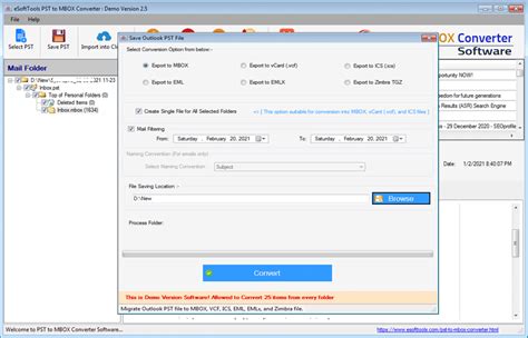 How to download a free download PST to MBOX converter