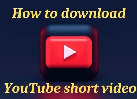 How to download a youtube short. Here's everything you need to know about how to download YouTube videos on desktop and mobile. Comments (1) 