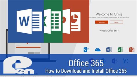 How to download and install Microsoft office 365 apps in