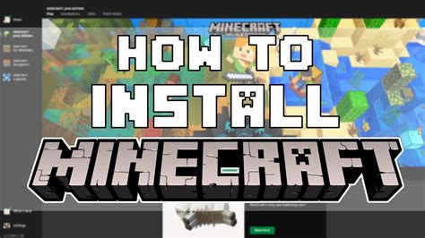How to download and install minecraft
