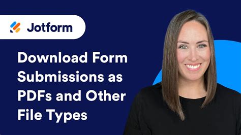 How to download form submissions as PDFs and other file types YouTube