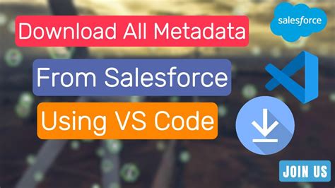 How to download metadata from salesforce.  We'll cover how to create a VS Code projec...