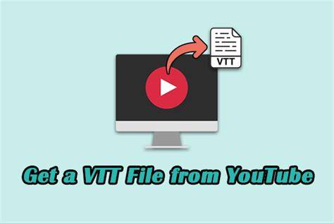 How to download vtt file from youtube. vtt or .  Learn how to get a transcript, ...