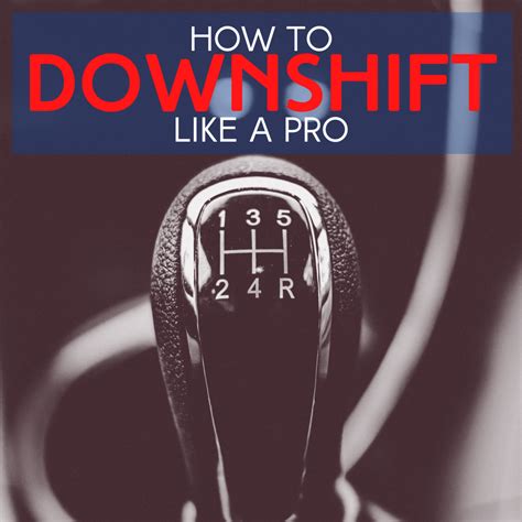 How to downshift in a manual transmission car. - Manual carburador solex h 30 31.