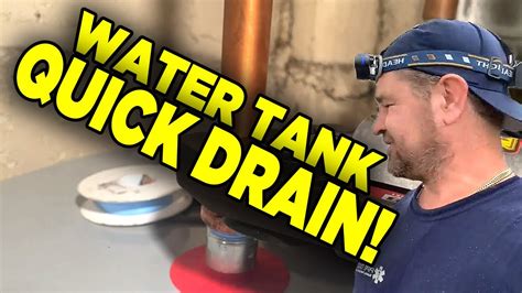 How to drain hot water. This Old House plumbing and heating contractor Richard Trethewey shows a quick and effective way to drain a sediment-filled water heater. (See below for a sh... 