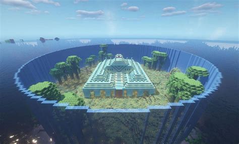 How to drain ocean monuments with commands in Minecraft 