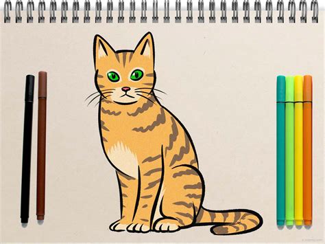 How to draw Cats & Kittens Dogs Pets Ghosts Goblins Witches spooky