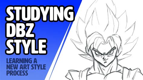 How to draw Dragon Ball Z Style (SPD #4) - YouTube