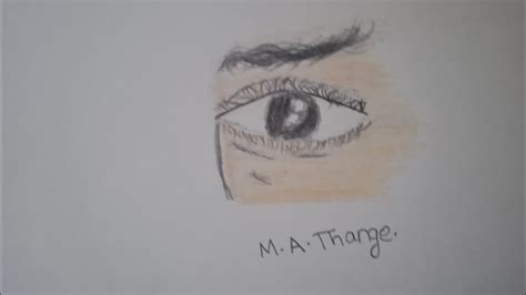 How to draw EYE/Anas Arts YouTube