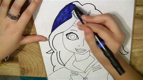 How to draw Evie from Disneys Descendants Dailymotion Video
