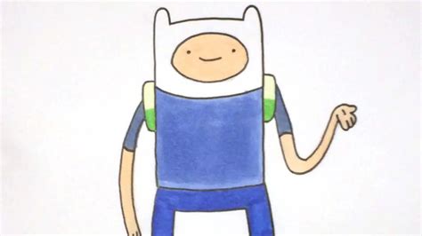 How to draw Finn [Adventure Time] drawing tutorial YouTube