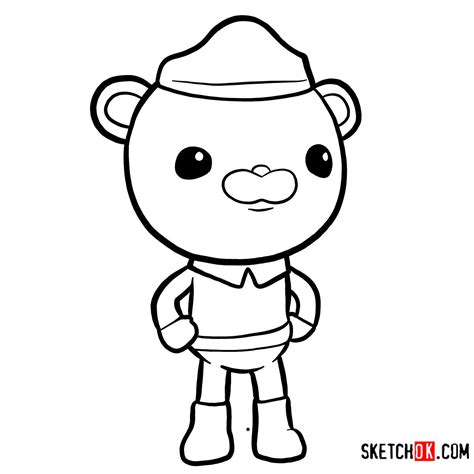 How to draw Octonauts characters Sketchok easy drawing guides