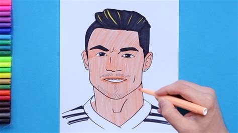 How to draw Ronaldo YouTube