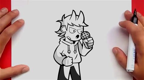 How to draw ToRD fnf Remastered Eddsworld - YouTube