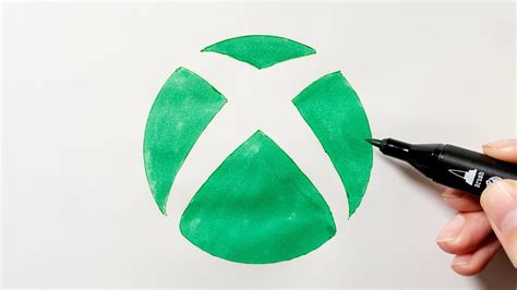 How to draw XBox Logo
