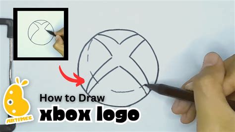 How to draw XBox Logo YouTube
