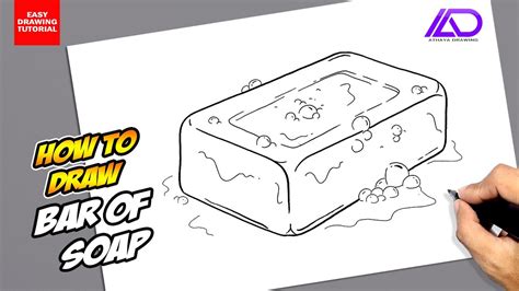 How to draw a Bar of Soap Real Easy for Beginners YouTube