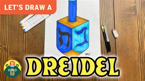 How to draw a DREIDEL! [Episode 121] YouTube