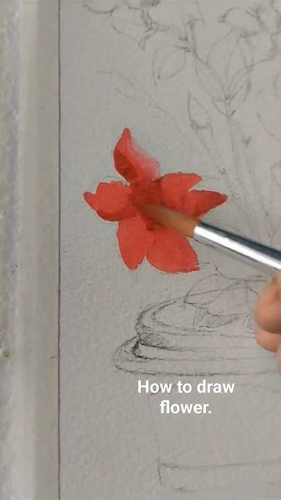 How to draw a FLOWER YouTube