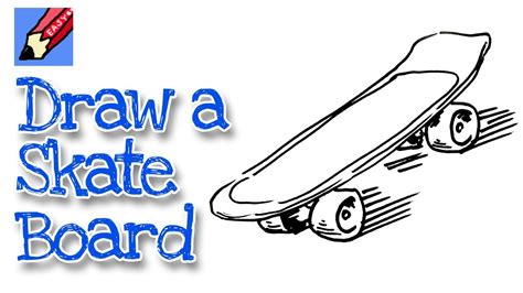 How to draw a Skateboard Spoken Tutorial YouTube