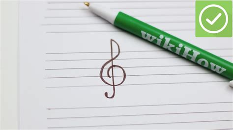 How to draw a Treble Clef