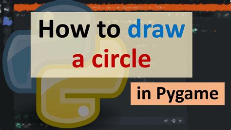 How to draw a circle in Pygame YouTube