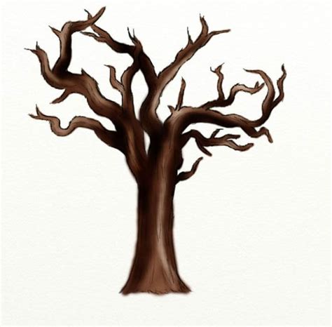 How to draw a dead tree hubpages