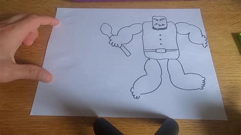 How to draw a giant YouTube