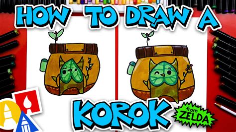 How to draw a korok Zelda Amino