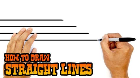 How to draw a straight line