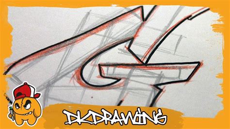How to draw ag in graffiti