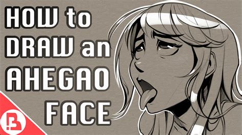 How to draw an ahegao face YouTube