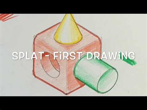 How to draw and render a pyramid. Splat 3D Tool for Design and