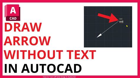 How to draw arrow in AutoCAD YouTube