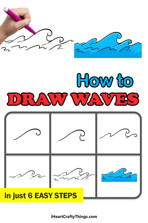 How to draw diagram of waves easily step by step YouTube