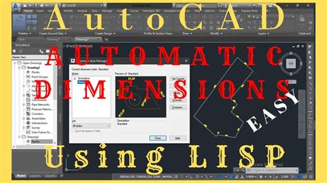How to draw dimensions in autocad