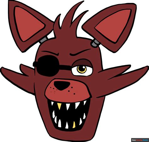 Learn How To Draw Foxy Step By Step from Five Nights At Freddy'sRequest, Message me -----} https://www.patreon.com/artsimpleDonate ----- } https://paypal.me/.... 