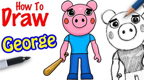 How to draw from Piggy Book1 YouTube