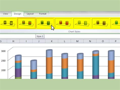 How to draw graph in excel