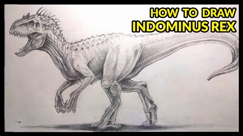 How to draw in Dominus Rex roaring YouTube