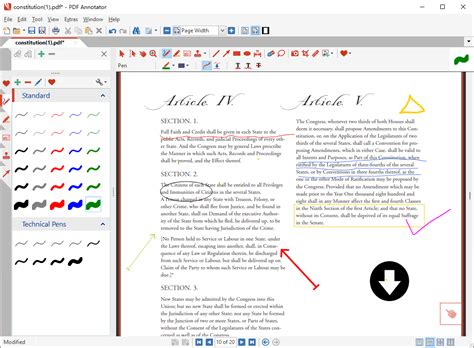 How to draw in a pdf file