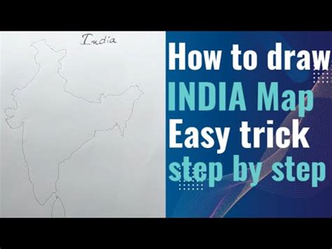 How to draw india map in telugu