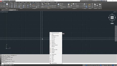 How to draw infinite line in autocad
