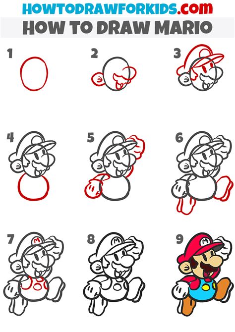 How to draw mario. Draw like the pros. Learning to draw Mario just got a little bit easier! You can print out this practice sheet, then try your hand at drawing these side-by-side Marios. Once you’re ready, you can then check out our cool how-to video to watch as a … 