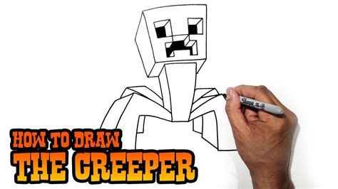 How to draw minecraft mutant creeper