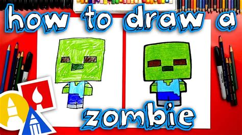 How to draw minecraft zombie